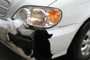 Automobile at the repair shop